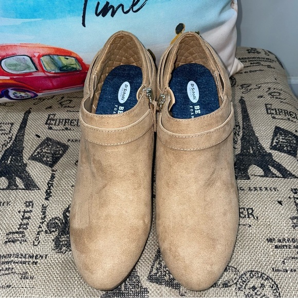 Dr. Scholls NWOB! Be Energized Whats Good Brown Wedge Heels Booties Size 8M - Picture 4 of 13
